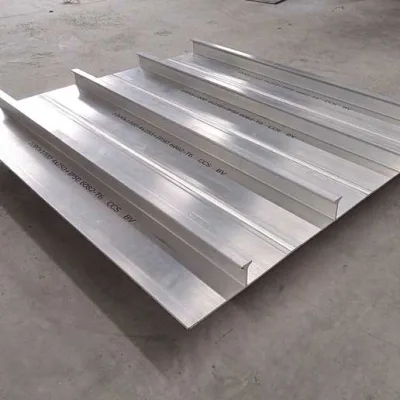 Placa de aluminio acanalada